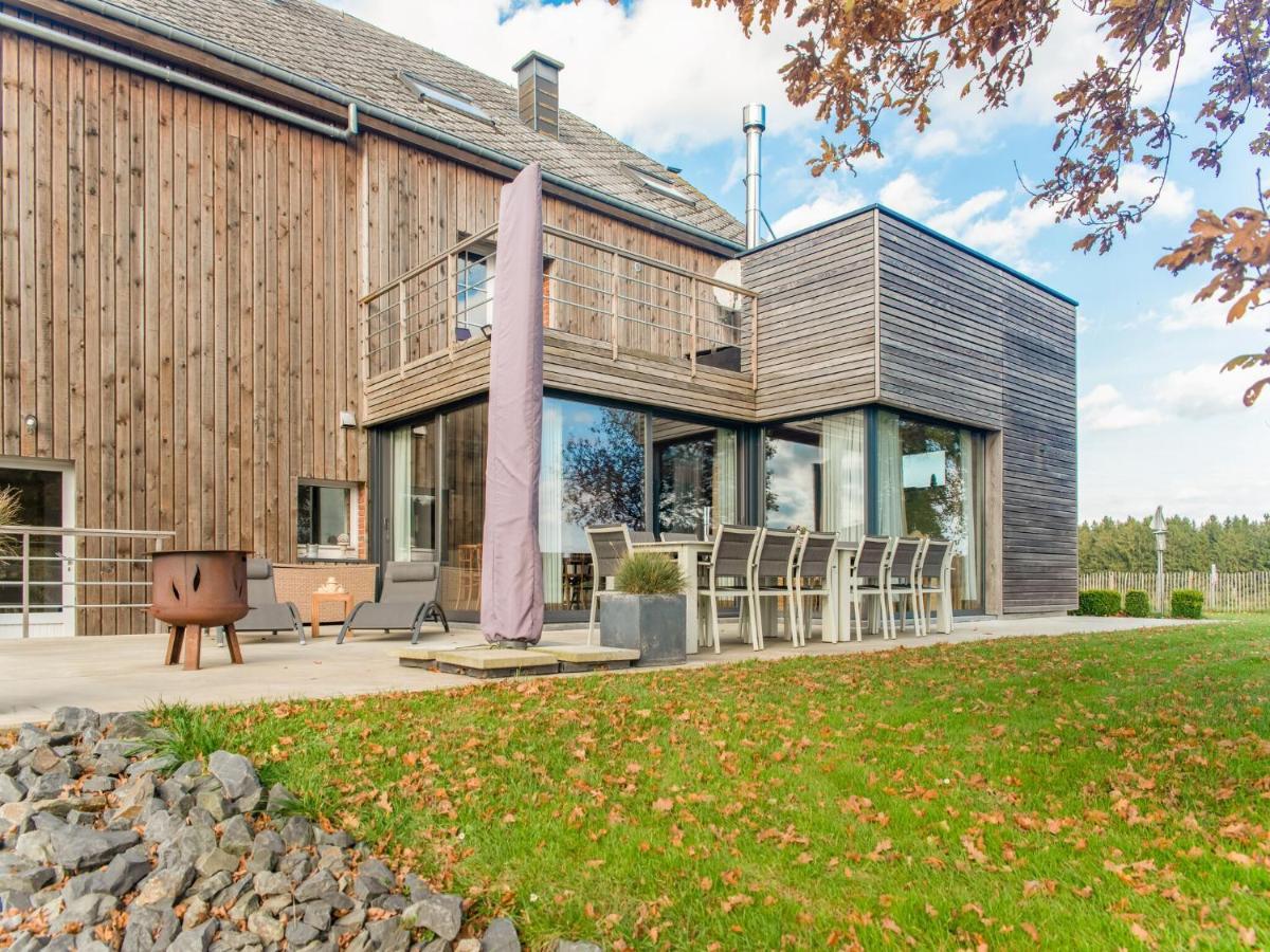 Luxurious House With Sauna In A Farm In Bastogne Eksteriør bilde